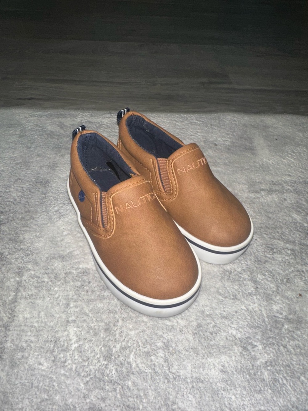 Nautica Tan Slip-On Shoes